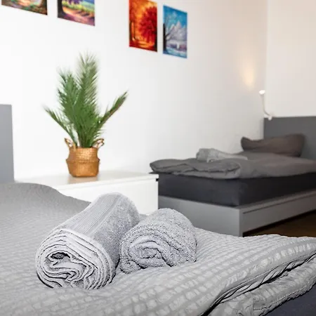 Cosyhomes24 - Wifi, Einzelbetten, Tv, Parkplatz * Gelsenkirchen