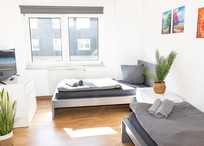 Cosyhomes24 - Centrally With Balcony And Parking Space - Ge09a * Gelsenkirchen